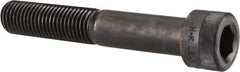 Holo-Krome - 1-8 UNC Hex Socket Drive, Socket Cap Screw - Alloy Steel, Black Oxide Finish, Partially Threaded, 6" Length Under Head - Americas Industrial Supply