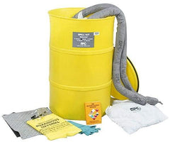 Brady SPC Sorbents - 38 Gal Capacity Oil Only Spill Kit - 55 Gal Drum - Americas Industrial Supply