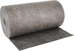 Brady SPC Sorbents - 35 Gal Capacity per Package, Universal Roll - 150' Long x 30" Wide, Polypropylene - Americas Industrial Supply