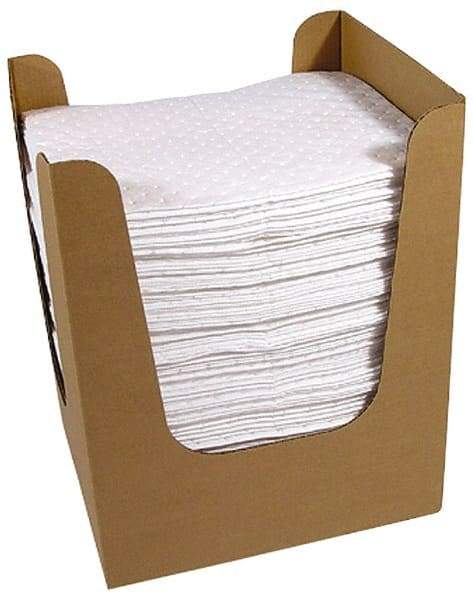 Brady SPC Sorbents - 39 Gal Capacity per Package, Oil Only Pad - 19" Long x 15" Wide, Polypropylene - Americas Industrial Supply