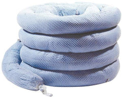 Brady SPC Sorbents - 32 Gal, 10' Long, 5" Diam, Boom - Oil Only, Blue - Americas Industrial Supply
