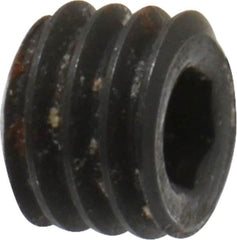 Holo-Krome - #8-36 UNF, 1/8" OAL, Cup Point Set Screw - Grade 8 Alloy Steel, 5/64" Key - Americas Industrial Supply