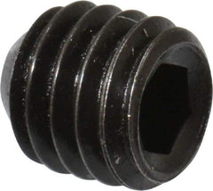 Holo-Krome - #10-32 UNF, 3/16" OAL, Cup Point Set Screw - Grade 8 Alloy Steel, 3/32" Key - Americas Industrial Supply