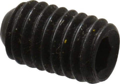 Holo-Krome - #10-32 UNF, 5/16" OAL, Cup Point Set Screw - Grade 8 Alloy Steel, 3/32" Key - Americas Industrial Supply