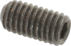 Holo-Krome - #10-32 UNF, 3/8" OAL, Cup Point Set Screw - Grade 8 Alloy Steel, 3/32" Key - Americas Industrial Supply