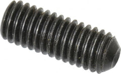 Holo-Krome - #10-32 UNF, 1/2" OAL, Cup Point Set Screw - Grade 8 Alloy Steel, 3/32" Key - Americas Industrial Supply