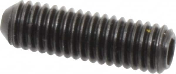 Holo-Krome - #10-32 UNF, 5/8" OAL, Cup Point Set Screw - Grade 8 Alloy Steel, 3/32" Key - Americas Industrial Supply