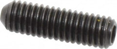 Holo-Krome - #10-32 UNF, 5/8" OAL, Cup Point Set Screw - Grade 8 Alloy Steel, 3/32" Key - Americas Industrial Supply