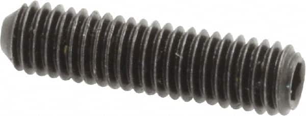Holo-Krome - #10-32 UNF, 3/4" OAL, Cup Point Set Screw - Grade 8 Alloy Steel, 3/32" Key - Americas Industrial Supply