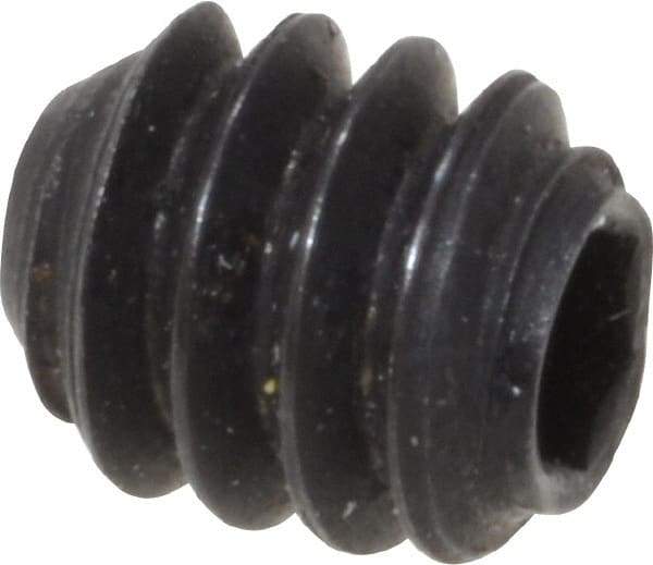 Holo-Krome - #4-40 UNC, 1/8" OAL, Cup Point Set Screw - Grade 8 Alloy Steel, 0.05" Key - Americas Industrial Supply