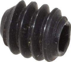 Holo-Krome - #4-40 UNC, 1/8" OAL, Cup Point Set Screw - Grade 8 Alloy Steel, 0.05" Key - Americas Industrial Supply