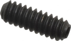 Holo-Krome - #4-40 UNC, 5/16" OAL, Cup Point Set Screw - Grade 8 Alloy Steel, 0.05" Key - Americas Industrial Supply
