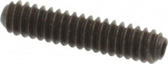 Holo-Krome - #4-40 UNC, 1/2" OAL, Cup Point Set Screw - Grade 8 Alloy Steel, 0.05" Key - Americas Industrial Supply