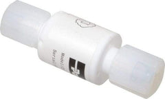 Parker - 3/8" PTFE Check Valve - Inline, PARGRIP x PARGRIP, 120 WOG - Americas Industrial Supply