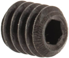 Holo-Krome - #4-48 UNF, 1/8" OAL, Cup Point Set Screw - Grade 8 Alloy Steel, 0.05" Key - Americas Industrial Supply