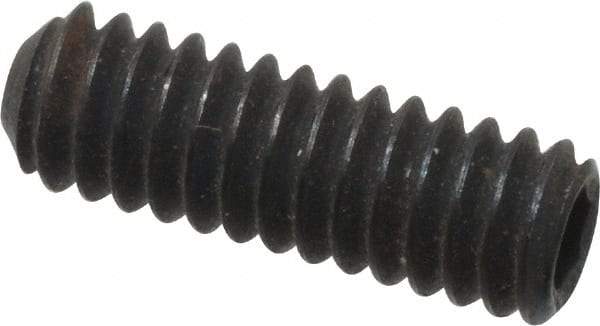 Holo-Krome - #5-40 UNC, 3/8" OAL, Cup Point Set Screw - Grade 8 Alloy Steel, 1/16" Key - Americas Industrial Supply