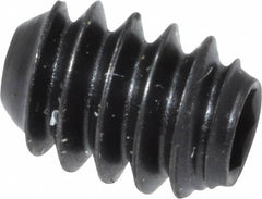 Holo-Krome - #6-32 UNC, 3/16" OAL, Cup Point Set Screw - Grade 8 Alloy Steel, 1/16" Key - Americas Industrial Supply
