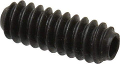 Holo-Krome - #6-32 UNC, 3/8" OAL, Cup Point Set Screw - Grade 8 Alloy Steel, 1/16" Key - Americas Industrial Supply