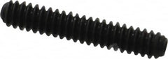 Holo-Krome - #6-32 UNC, 3/4" OAL, Cup Point Set Screw - Grade 8 Alloy Steel, 1/16" Key - Americas Industrial Supply
