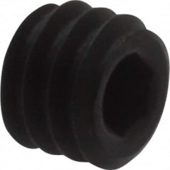 Holo-Krome - #8-32 UNC, 1/8" OAL, Cup Point Set Screw - Grade 8 Alloy Steel, 5/64" Key - Americas Industrial Supply