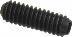 Holo-Krome - #8-32 UNC, 1/2" OAL, Cup Point Set Screw - Grade 8 Alloy Steel, 5/64" Key - Americas Industrial Supply