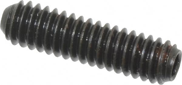 Holo-Krome - #8-32 UNC, 5/8" OAL, Cup Point Set Screw - Grade 8 Alloy Steel, 5/64" Key - Americas Industrial Supply