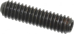 Holo-Krome - #8-32 UNC, 5/8" OAL, Cup Point Set Screw - Grade 8 Alloy Steel, 5/64" Key - Americas Industrial Supply