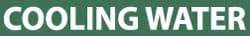 NMC - Pipe Marker with Cooling Water Legend and No Graphic - 3/4 to 1-1/4" Pipe Outside Diam, White on Green - Americas Industrial Supply