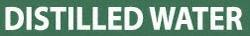 NMC - Pipe Marker with Distilled Water Legend and No Graphic - 3/4 to 1-1/4" Pipe Outside Diam, White on Green - Americas Industrial Supply