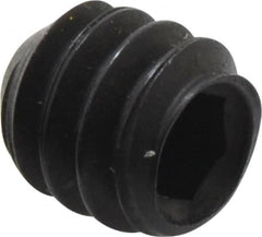 Holo-Krome - #10-24 UNC, 3/16" OAL, Cup Point Set Screw - Grade 8 Alloy Steel, 3/32" Key - Americas Industrial Supply