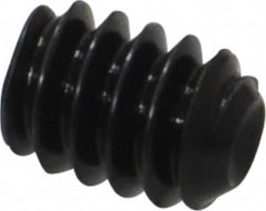 Holo-Krome - #10-24 UNC, 1/4" OAL, Cup Point Set Screw - Grade 8 Alloy Steel, 3/32" Key - Americas Industrial Supply