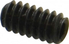 Holo-Krome - #10-24 UNC, 3/8" OAL, Cup Point Set Screw - Grade 8 Alloy Steel, 3/32" Key - Americas Industrial Supply