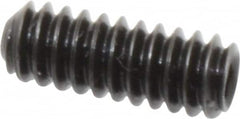 Holo-Krome - #10-24 UNC, 1/2" OAL, Cup Point Set Screw - Grade 8 Alloy Steel, 3/32" Key - Americas Industrial Supply