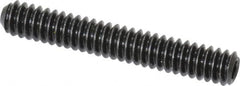 Holo-Krome - #10-24 UNC, 1-1/4" OAL, Cup Point Set Screw - Grade 8 Alloy Steel, 3/32" Key - Americas Industrial Supply