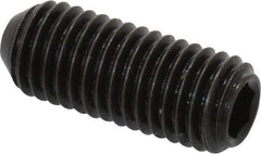 Holo-Krome - 1/4-28 UNF, 5/8" OAL, Cup Point Set Screw - Grade 8 Alloy Steel, 1/8" Key - Americas Industrial Supply