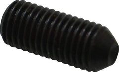 Holo-Krome - 5/16-24 UNF, 3/4" OAL, Cup Point Set Screw - Grade 8 Alloy Steel, 5/32" Key - Americas Industrial Supply
