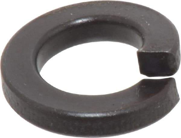 Value Collection - 1/2", 0.502" ID, 0.151" Thick Split Lock Washer - Grade 2 Spring Steel, Uncoated, 0.502" Min ID, 0.512" Max ID, 0.879" Max OD - Americas Industrial Supply