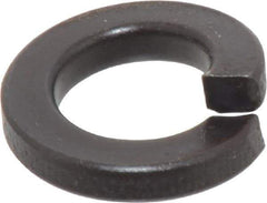 Value Collection - 1/2", 0.502" ID, 0.151" Thick Split Lock Washer - Grade 2 Spring Steel, Uncoated, 0.502" Min ID, 0.512" Max ID, 0.879" Max OD - Americas Industrial Supply