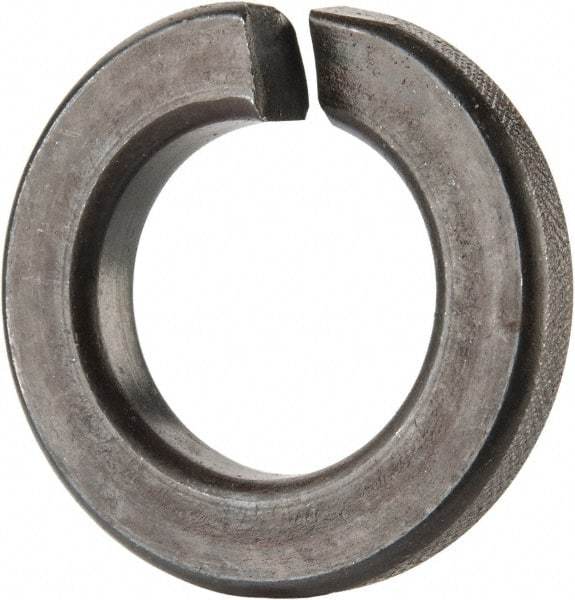 Value Collection - 9/16", 0.564" ID, 0.17" Thick Split Lock Washer - Grade 2 Spring Steel, Uncoated, 0.564" Min ID, 0.574" Max ID, 0.975" Max OD - Americas Industrial Supply