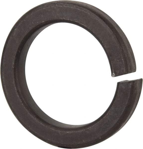Value Collection - 2-1/2", 0.496" Thick Split Lock Washer - Grade 8 Spring Steel, Uncoated, 2.512" Min ID, 2.543" Max ID, 3.648" Max OD - Americas Industrial Supply