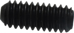 Holo-Krome - 1/4-20 UNC, 5/8" OAL, Cup Point Set Screw - Grade 8 Alloy Steel, 1/8" Key - Americas Industrial Supply