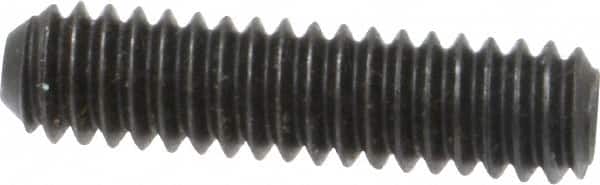 Holo-Krome - 1/4-20 UNC, 1" OAL, Cup Point Set Screw - Grade 8 Alloy Steel, 1/8" Key - Americas Industrial Supply