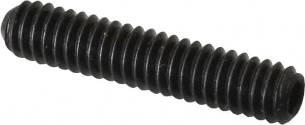 Holo-Krome - 1/4-20 UNC, 1-1/4" OAL, Cup Point Set Screw - Grade 8 Alloy Steel, 1/8" Key - Americas Industrial Supply