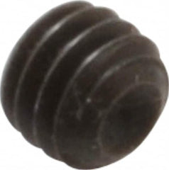 Holo-Krome - 5/16-18 UNC, 1/4" OAL, Cup Point Set Screw - Grade 8 Alloy Steel, 5/32" Key - Americas Industrial Supply