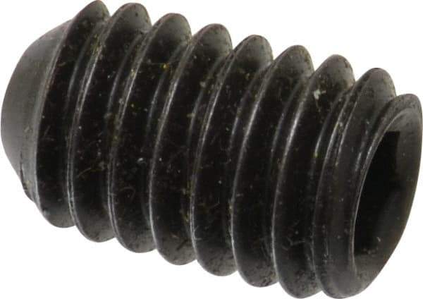 Holo-Krome - 5/16-18 UNC, 1/2" OAL, Cup Point Set Screw - Grade 8 Alloy Steel, 5/32" Key - Americas Industrial Supply