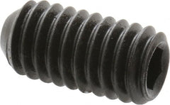 Holo-Krome - 5/16-18 UNC, 5/8" OAL, Cup Point Set Screw - Grade 8 Alloy Steel, 5/32" Key - Americas Industrial Supply