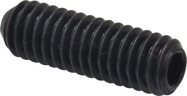 Holo-Krome - 5/16-18 UNC, 1" OAL, Cup Point Set Screw - Grade 8 Alloy Steel, 5/32" Key - Americas Industrial Supply