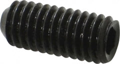 Holo-Krome - 3/8-16 UNC, 7/8" OAL, Cup Point Set Screw - Grade 8 Alloy Steel, 3/16" Key - Americas Industrial Supply
