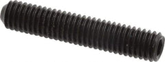 Holo-Krome - 3/8-16 UNC, 2" OAL, Cup Point Set Screw - Grade 8 Alloy Steel, 3/16" Key - Americas Industrial Supply