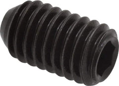 Holo-Krome - 7/16-14 UNC, 3/4" OAL, Cup Point Set Screw - Grade 8 Alloy Steel, 7/32" Key - Americas Industrial Supply